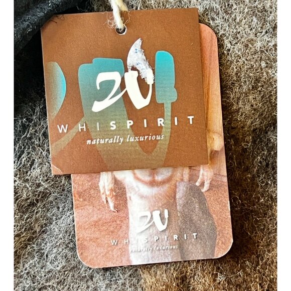 Whispirit Naturally Luxurious Alpaca Shawl Wrap & Hood Set NWT - Picture 5 of 16